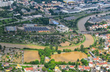 Fototapeta  - Gera Zwötzen Hochwasser