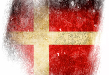 Wall Mural - Danish flag