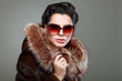 © Pandorabox - A photo of sexual beautiful girl is in fur clothes
