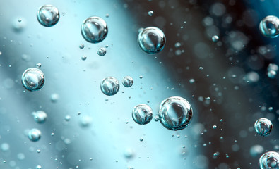 air bubbles,abstract background.macro