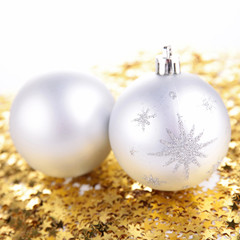 Canvas Print - christmas bauble