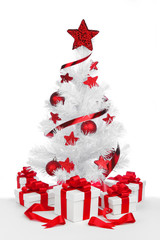 Wall Mural - Isolated Christmas tree