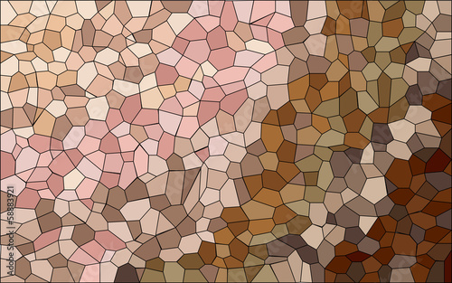Dekoracja na wymiar  mozaika-odcien-skory