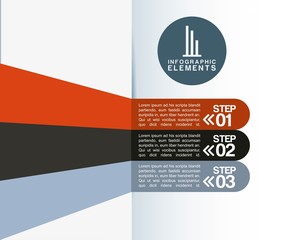 Wall Mural - infographics