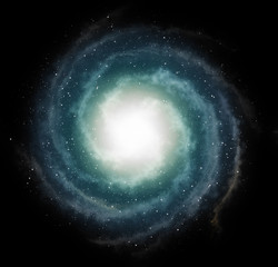 small stars on galaxy space backgrounds