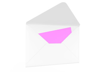 Poster - Email Concept. Detailed envelope