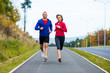 © Jacek Chabraszewski - Healthy lifestyle - woman and man running