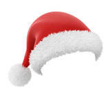 Fototapeta Kosmos - Santa Claus hat, image with a workpath