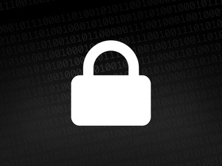 Wall Mural - sécurité informatique - cadenas fermé