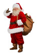 © Milles Studio - Real Santa Claus carrying big bag full of gifts