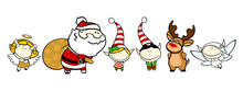 Funny Kids #76 - Christmas Characters