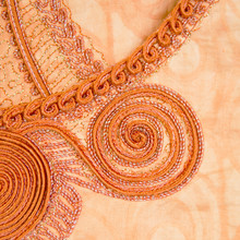 Traditional Embroidery On Feminine Clothing, Senegal