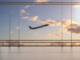 airport with window
