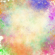 Abstract Splatter Paint Background