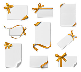 ribbon bow card note chirstmas celebration greeting