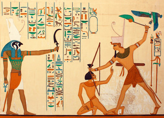 Pharaonic Art/Ancient Egyptians hieroglyphic carving & paintings