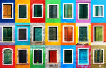 Windows Collage Grunge