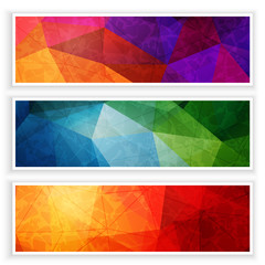 Wall Mural - abstract banners collection - eps10