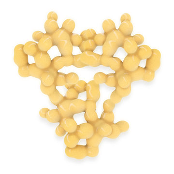 Fat cells - isolated - 3D Rendering