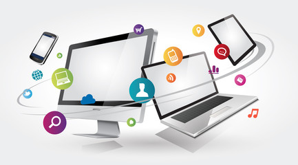 Wall Mural - internet