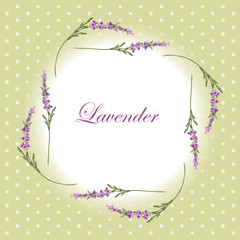 Lavender frame 4