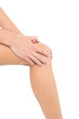 © lightwavemedia - Close-up mid section of a woman with knee pain