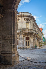 Canvas Print - Colonial buildings in Old Havana