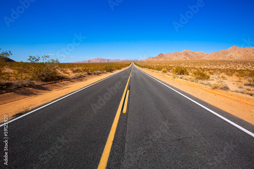 Mohave desert by Route 66 in California USA Poster