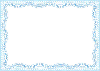 Blank frame for invitation.