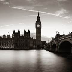 Poster - London at dusk