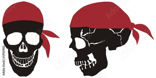 as pirat totenkopf