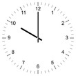 Clock Illustration 10:00