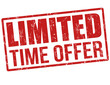 Limited Time Offer stamp