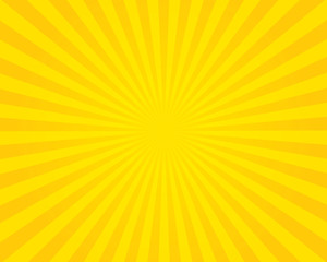 Yellow flare background. Illustration.