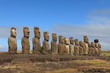 Osterinsel Moai Statuen