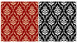 Damask seamless pattern background