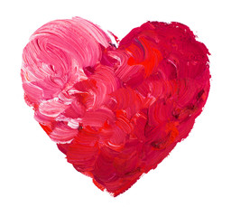 Wall Mural - watercolor heart. concept - love, relationship, art, painting