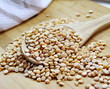 © lisa870 - Yellow peas in a wooden spoon