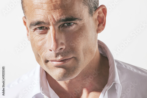 Fotografia Portrait of handsome mature man.