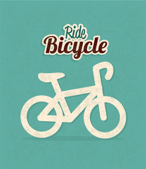 Canvas Print - bicycle design