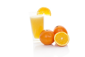 Canvas Print - Fresh orange juice.