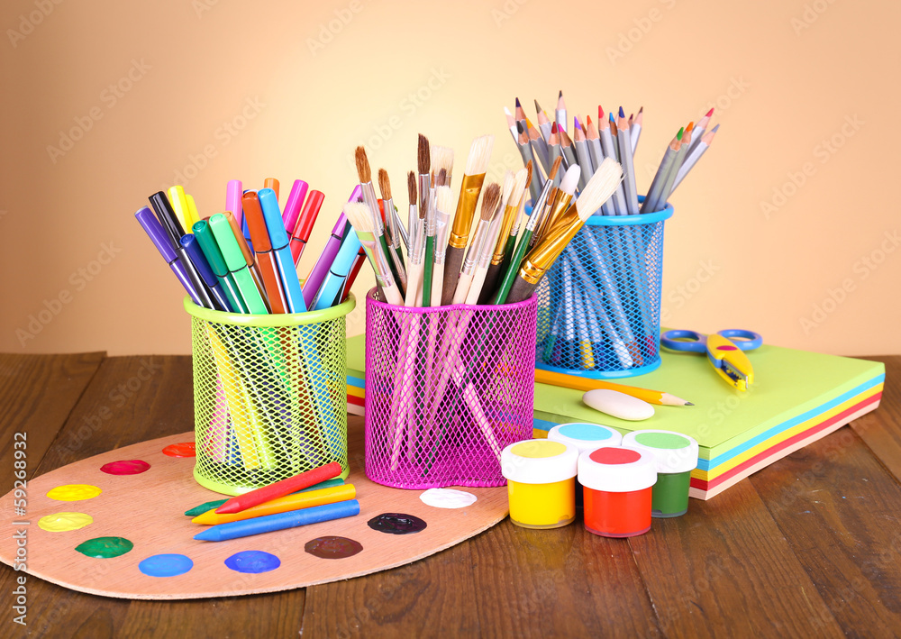 Composition of various creative tools