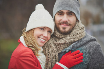 Canvas Print - Romantic couple