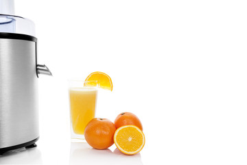 Canvas Print - Fresh orange juice.