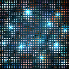 Wall Mural - abstract dotted glittering background - eps10