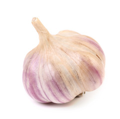 Canvas Print - Close up of fresh garlic.