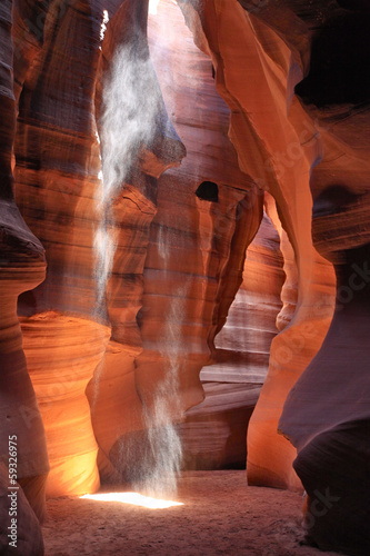 Naklejka - mata magnetyczna na lodówkę upper Antelope Canyon, Arizona