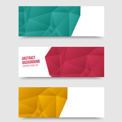 Wall Mural - vector abstract background. origami geometric and polygon