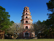 Thien Mu Pagoda, Hue, Vietnam. UNESCO World Heritage Site