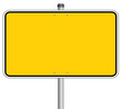 © FM2 - Ortsschild Schild Gelb  #131213-svg01